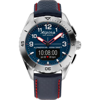 Alpina AL-284LNNR5SSAQ6L Alpiner Alpinerx Alive Watch