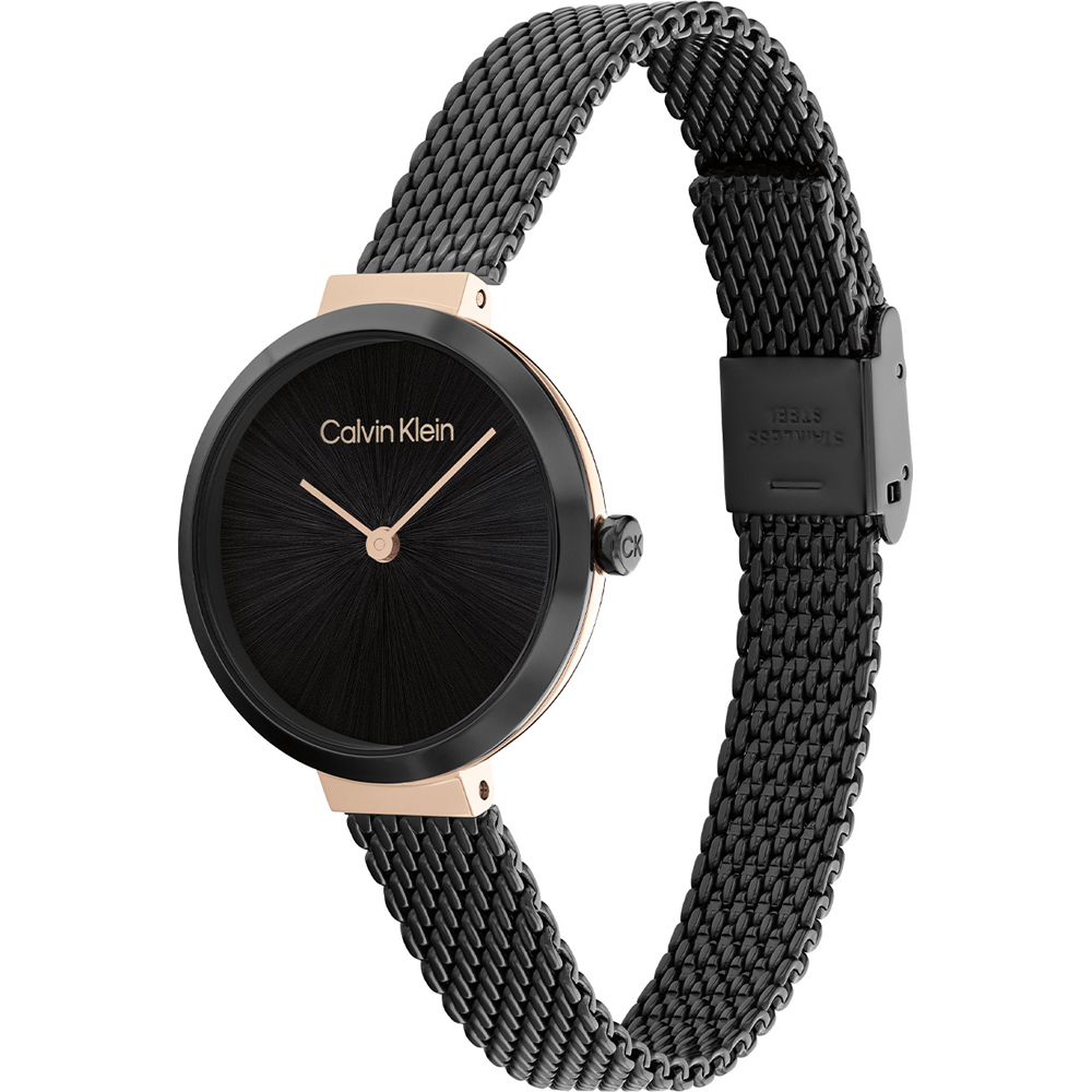 Calvin klein hot sale watches women black