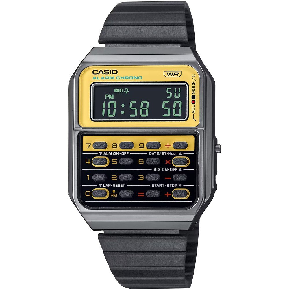 Casio Vintage CA-500WEGG-9BEF Retro Pop Calculator Watch