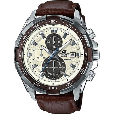 Casio edifice 2024 539 leather strap