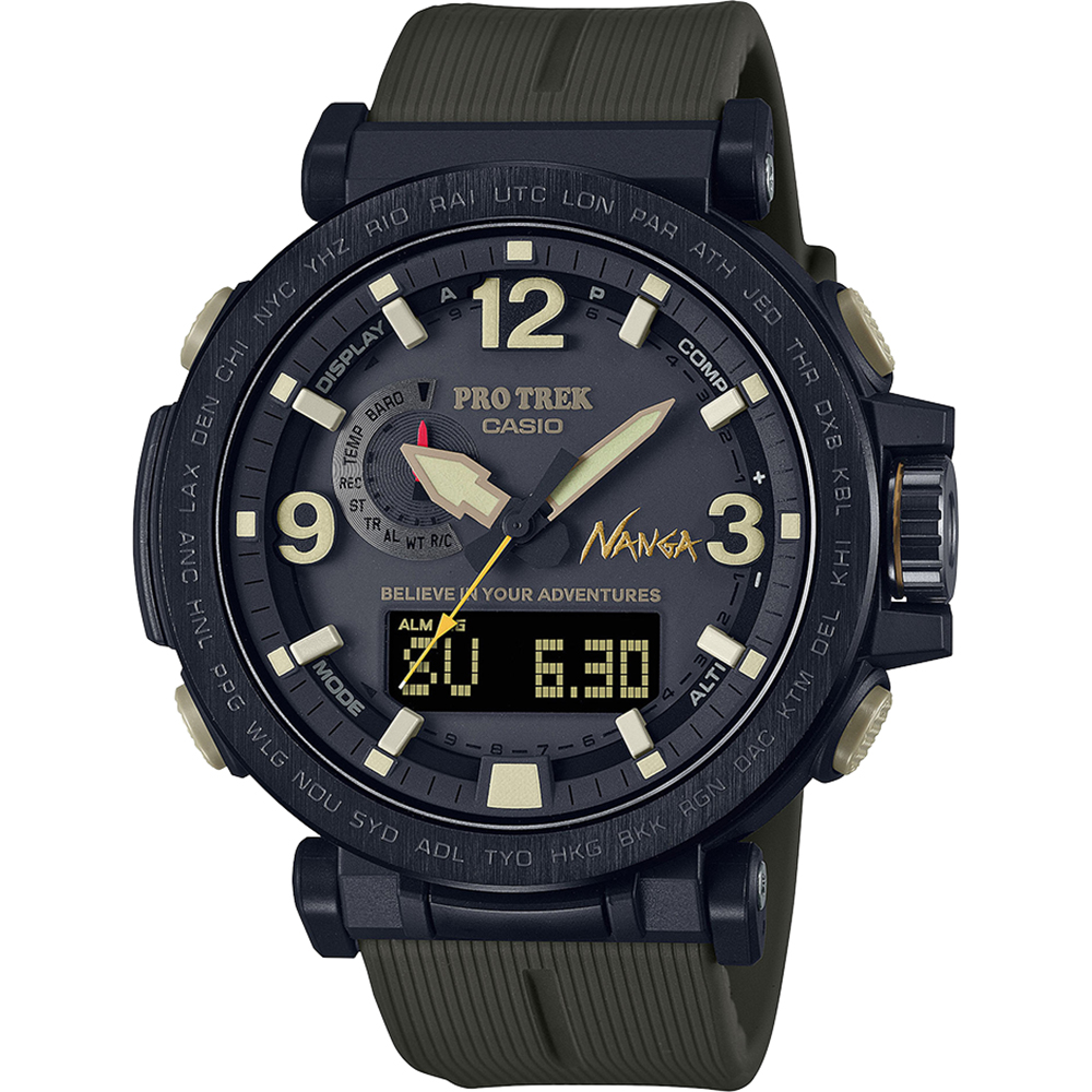 Casio Pro Trek PRW-6630NA-1A3ER Pro Trek Nanga collaboration Watch ...