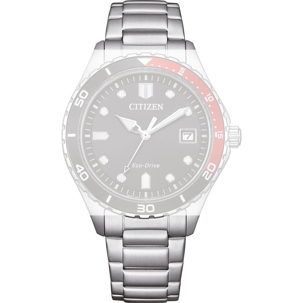 Citizen 59-008FD-01 Ladies Sporty Aqua Strap