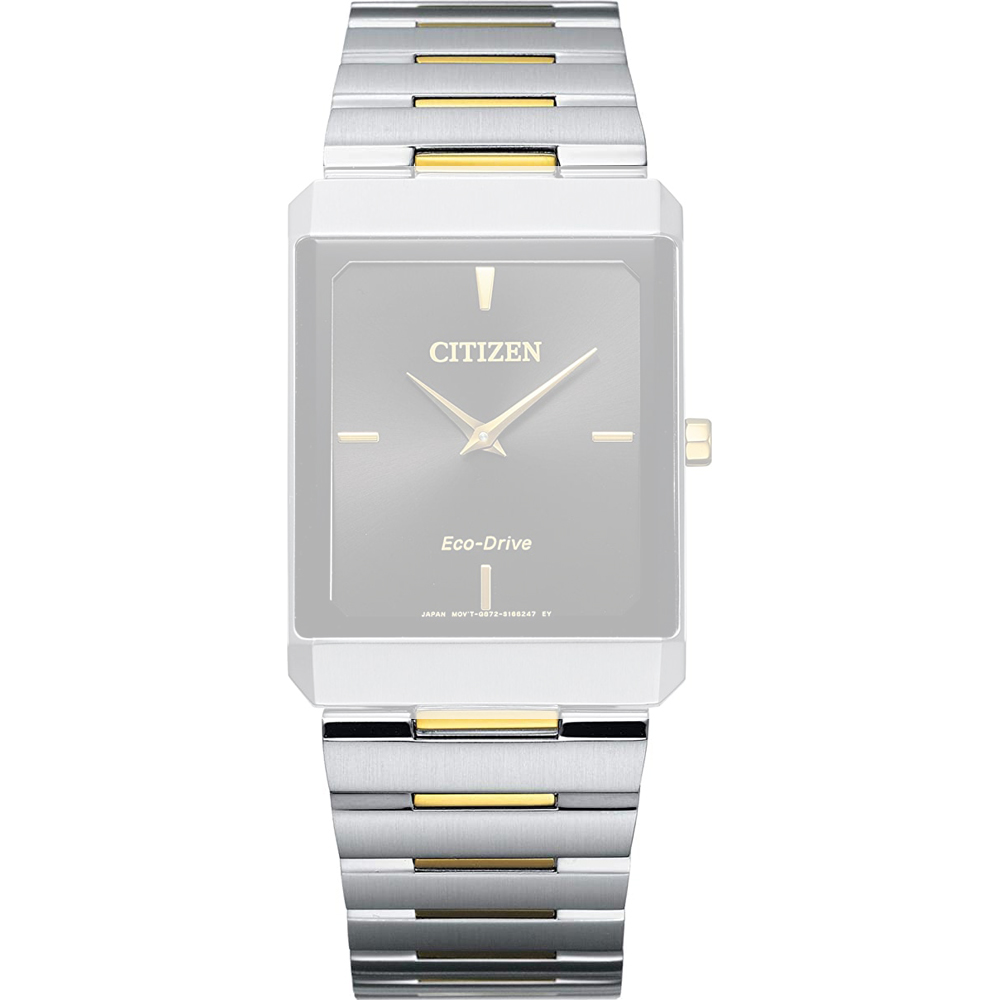 Citizen Unisex Stiletto Two Tone Bracelet Watch