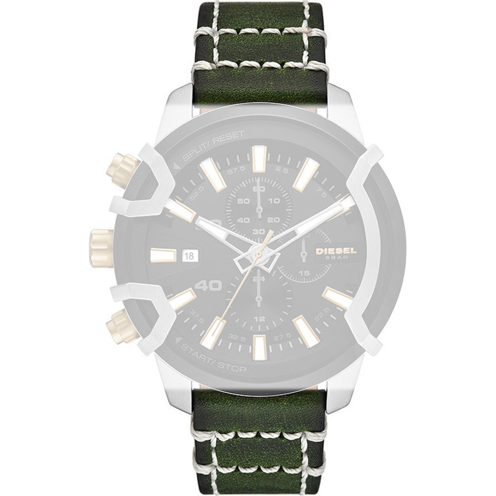 Diesel ADZ4585 Griffed Strap • Official dealer • hollandwatchgroup.com