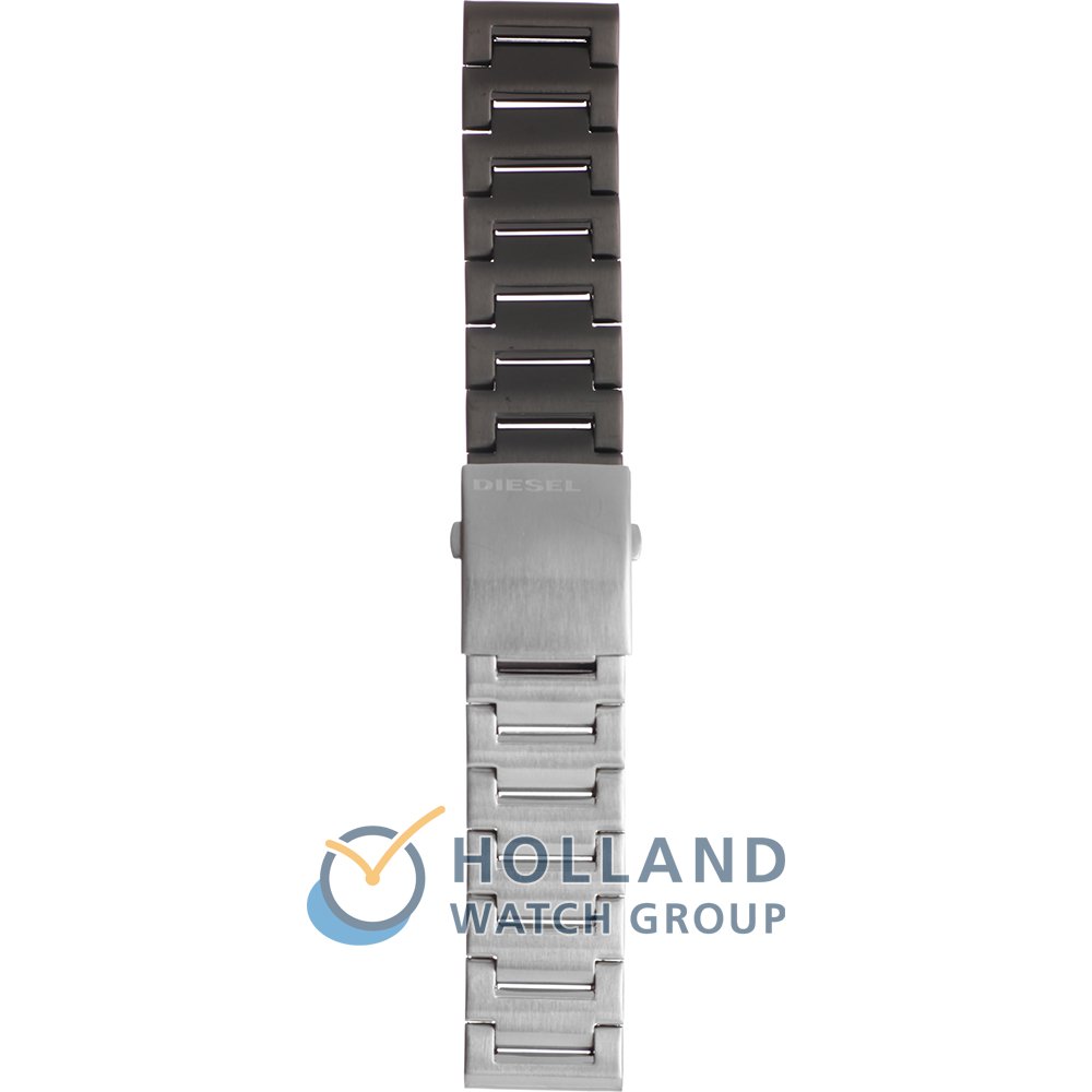 Diesel Men's Chronograph Split Black-Tone Stainless Steel Bracelet Watch  51mm - Macy's
