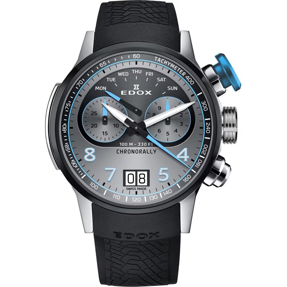 Edox Chronorally 38003-TINBU-GNBU Watch