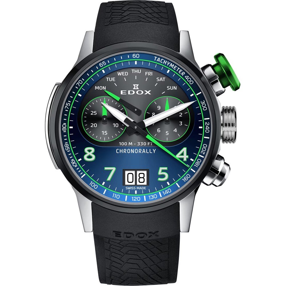 Edox Chronorally 38003 TINV BUNV Watch EAN 7640428083990 hollandwatchgroup