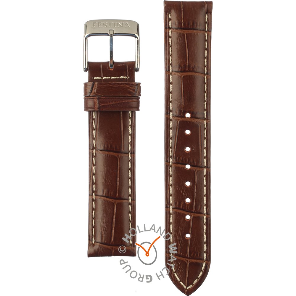 Festina on sale leather strap