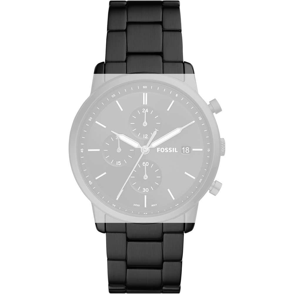 Fossil Straps AFS5848 FS5848 Minimalist Chrono Strap