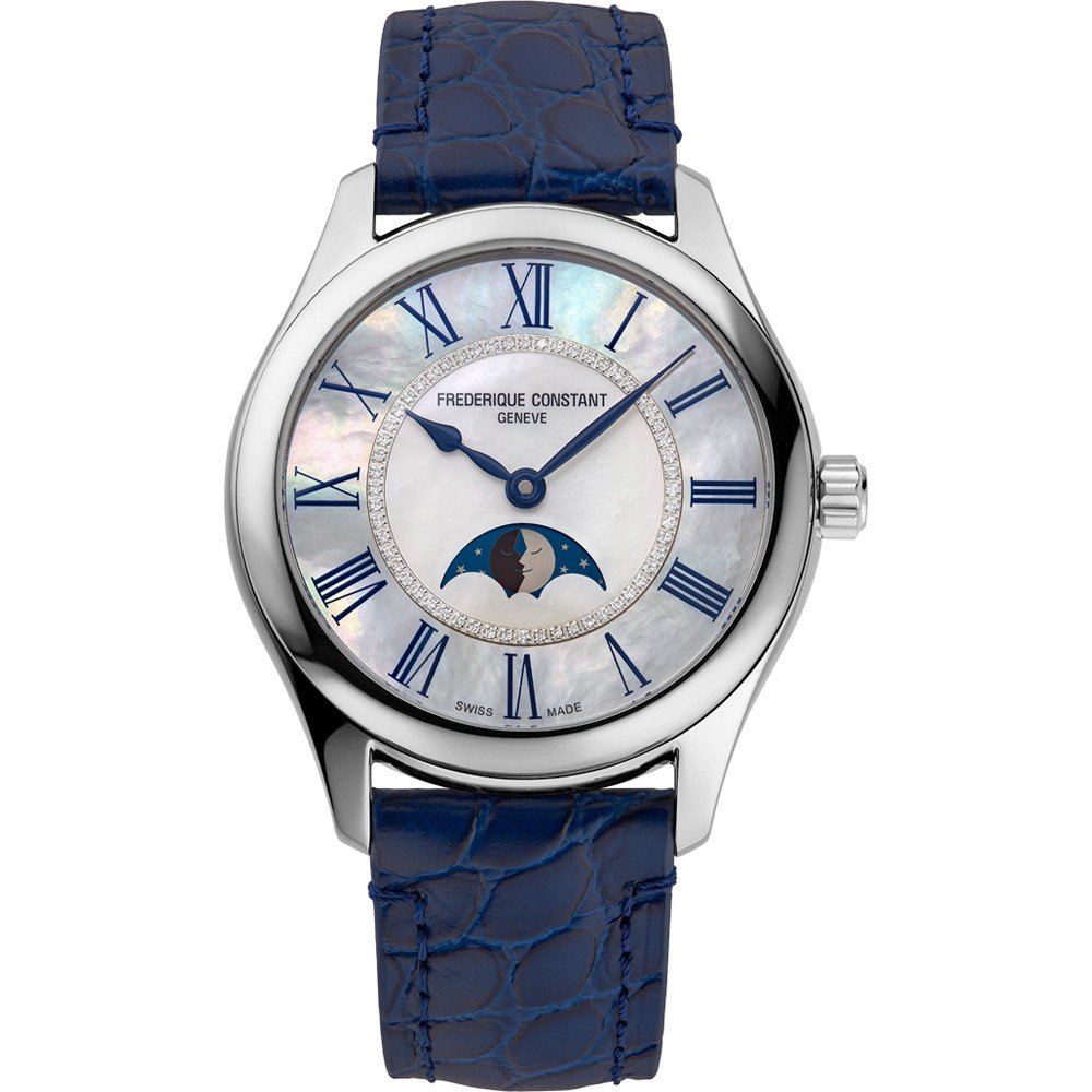 Frederique Constant Classics FC-331MPWND3B6 Elegance Luna Watch