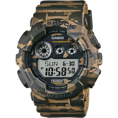 G-Shock Classic Style GD-120CM-5 Camouflage Watch