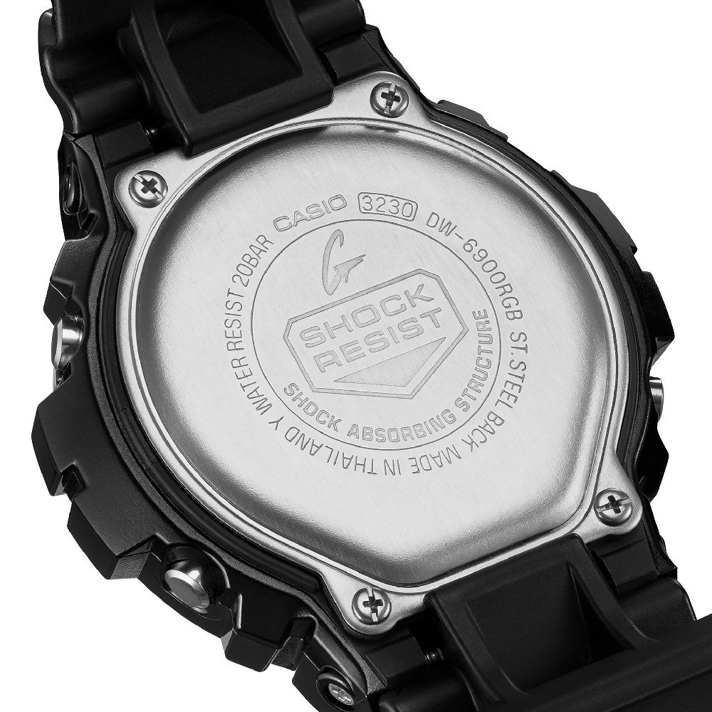 G-Shock Classic Style DW-6900RGB-1ER Virtual Rainbow Watch • EAN 