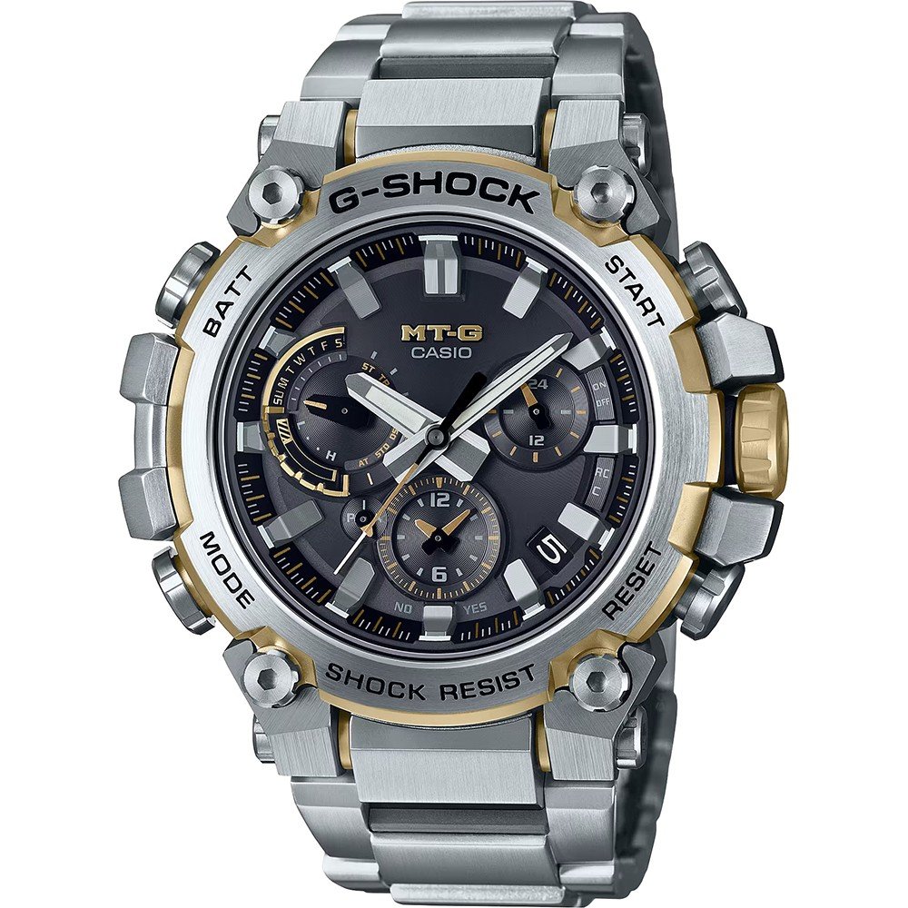 Metal twisted hotsell g shock