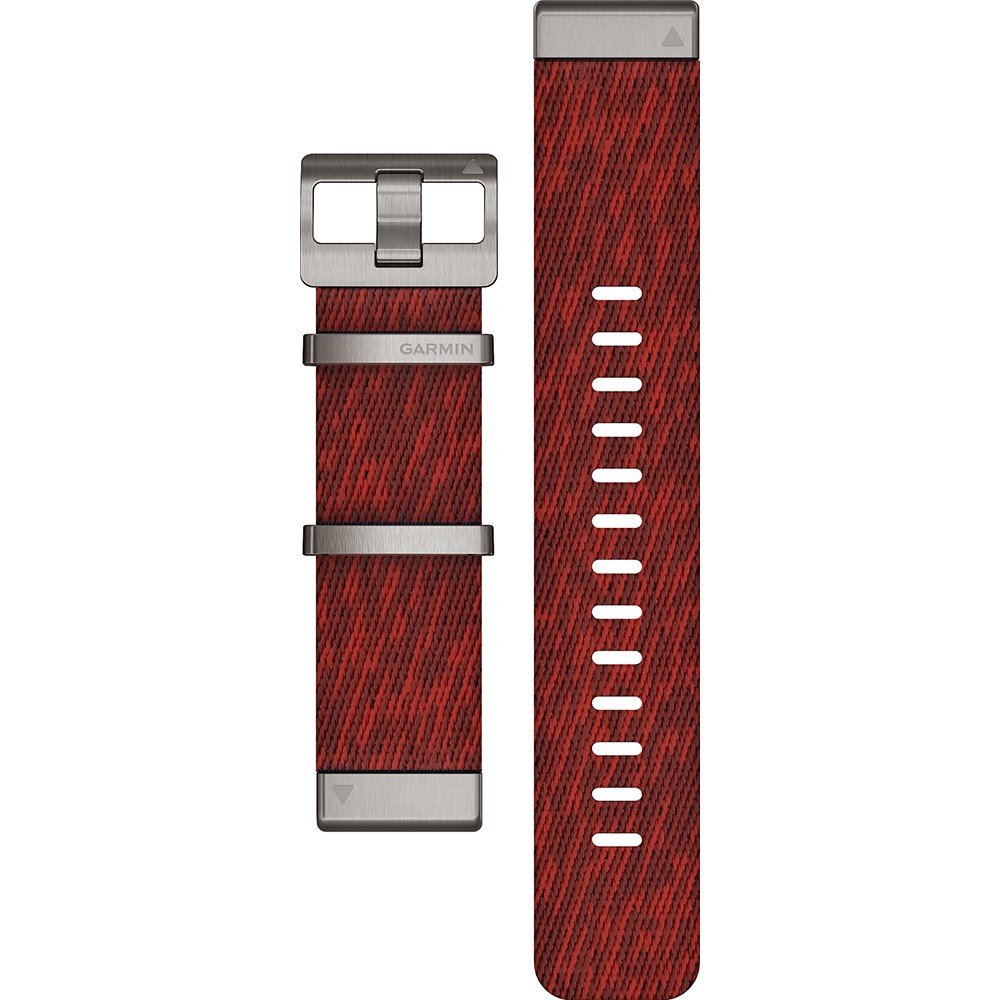 Garmin heathered red online nylon band