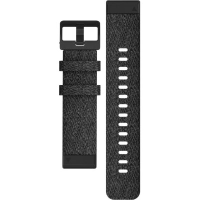 Garmin QuickFit 22 Watch Band - Jacquardweave Nylon Strap – Heathered Black  : Electronics 