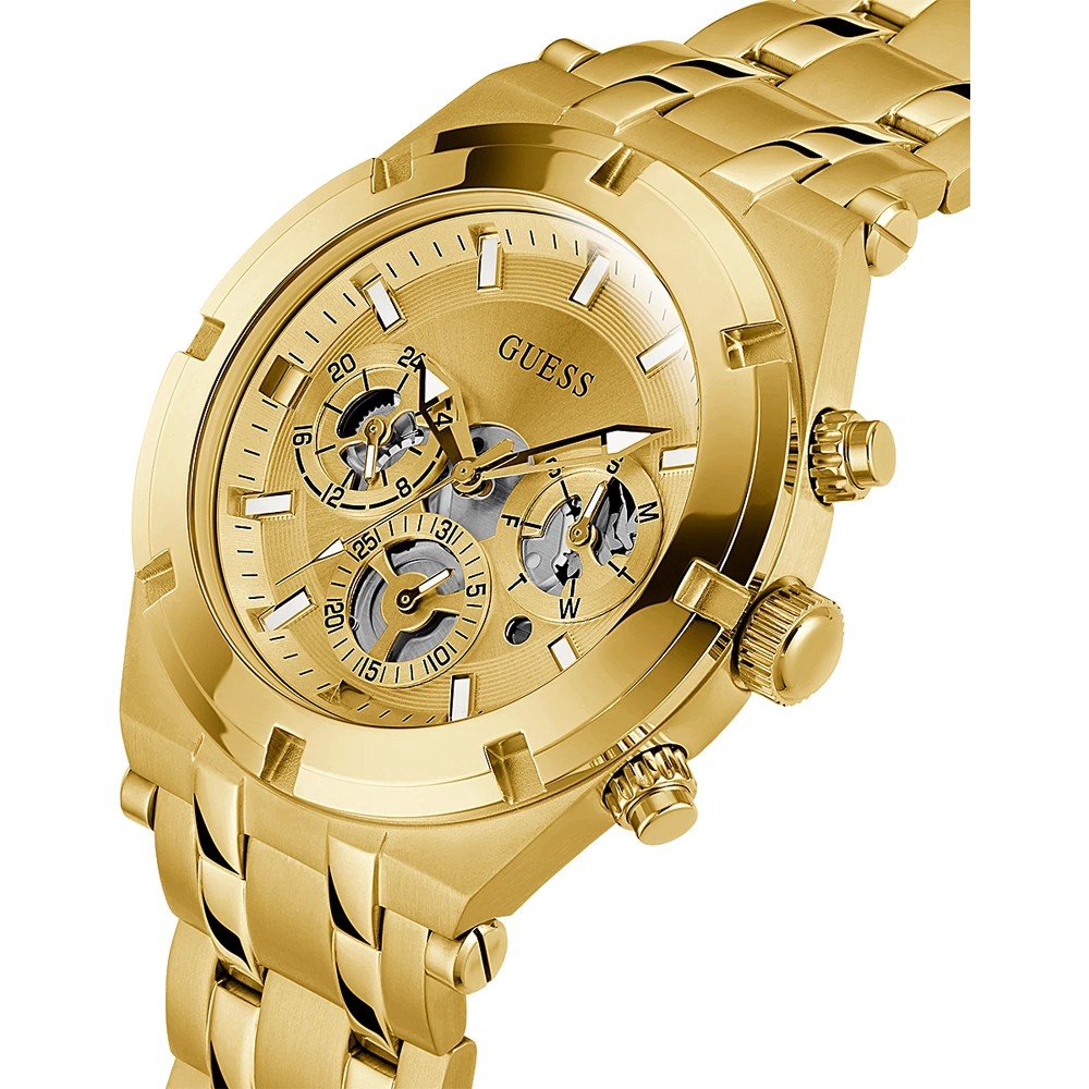 Guess Men's Watch Guess Men's Watches CONTINENTAL GW0582G2 Stainless Steel  Gold GW0582G2 | Comprar Watch Guess Men's Watches CONTINENTAL GW0582G2  Stainless Steel Gold Barato | Clicktime.eu» Comprar online