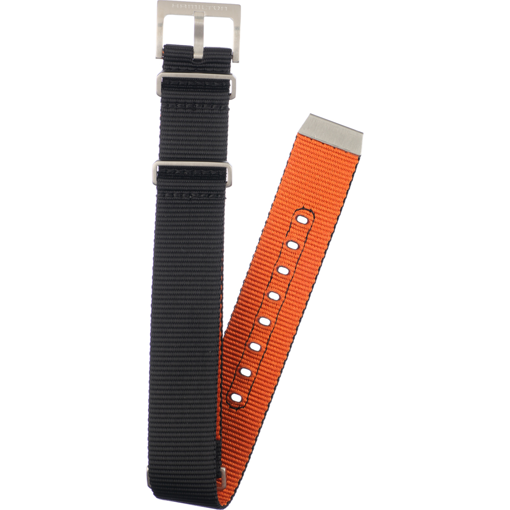 Hamilton Straps H694.823.100 Khaki Navy Strap