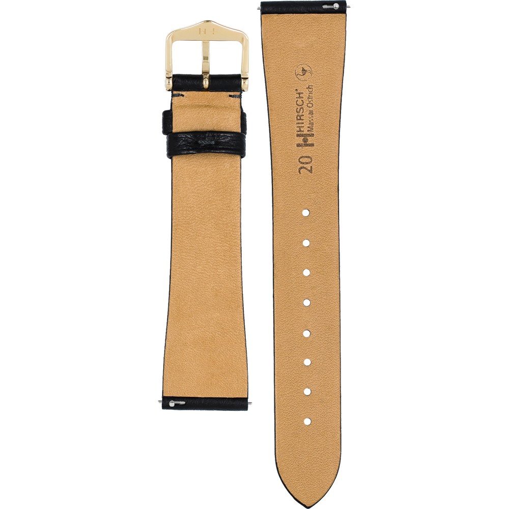 Hirsch ostrich 2024 strap