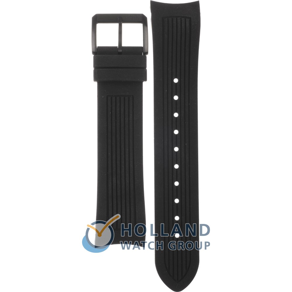 Hugo boss hot sale rubber strap