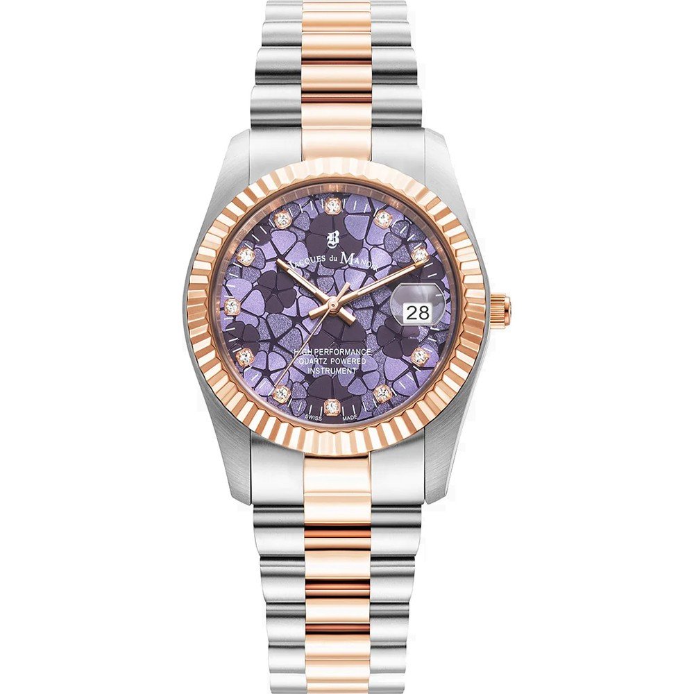 Jacques du Manoir JWL02605 Inspiration Flower Watch