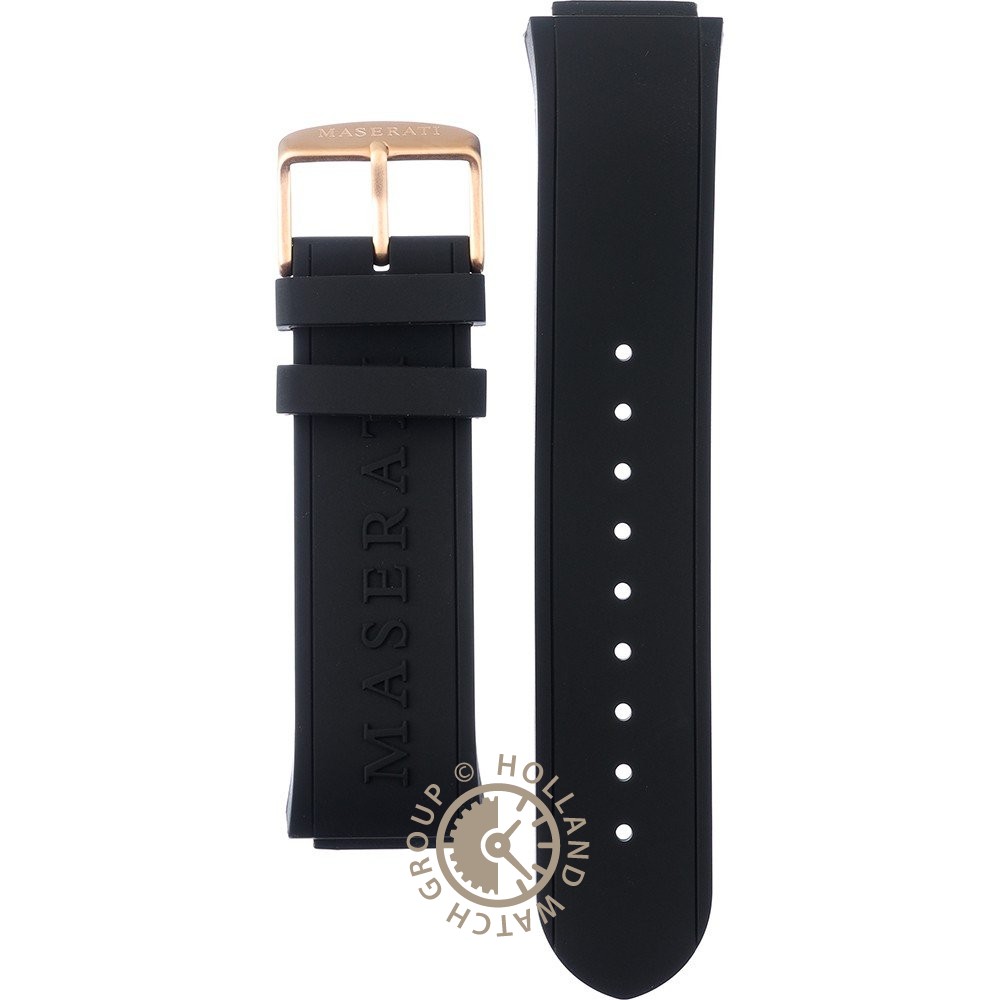 Maserati watch rubber on sale strap