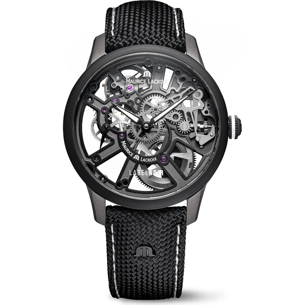 Maurice Lacroix Masterpiece MP7228-DLB04-090-2 Masterpiece Skeleton X Label Noir Watch