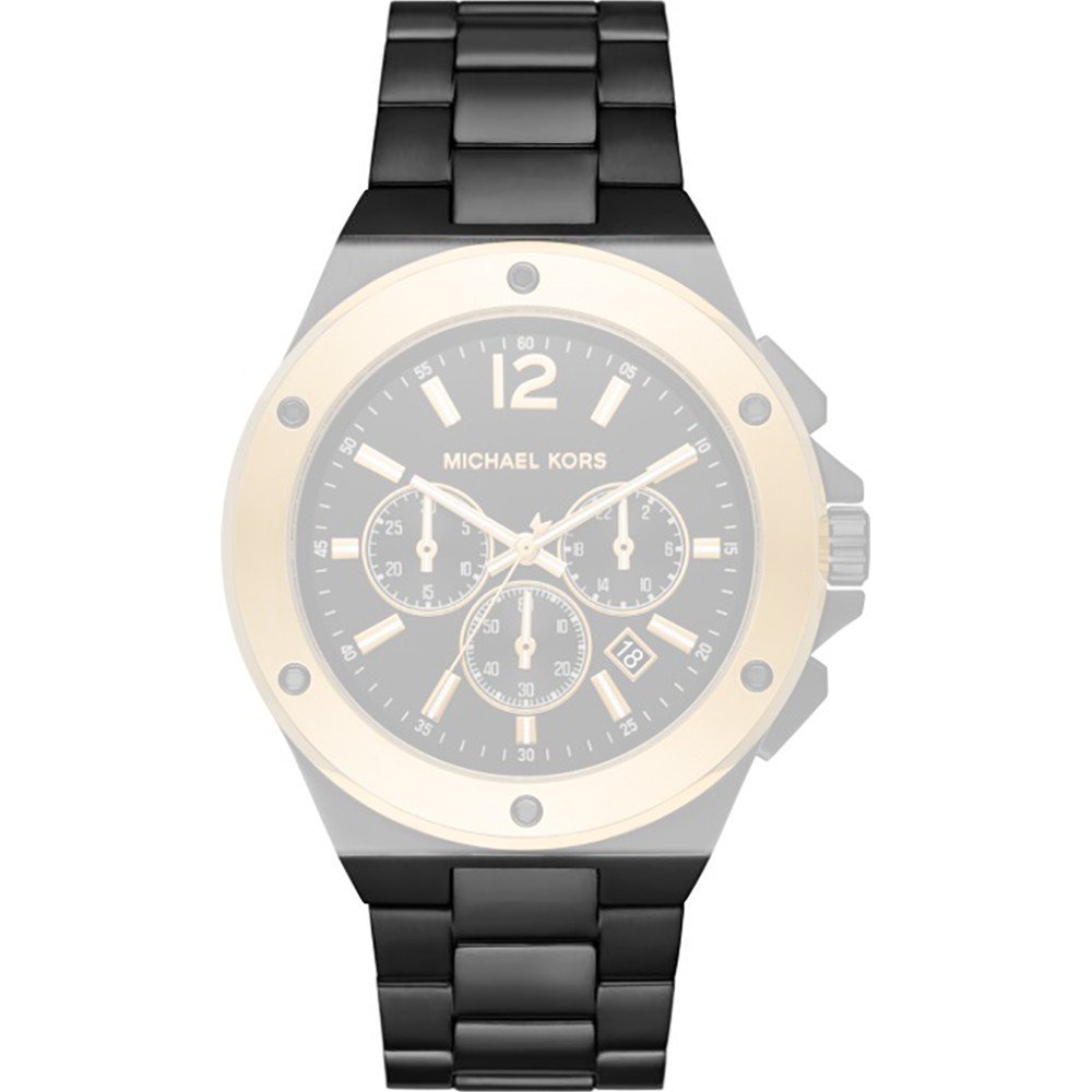 Watch Michael Kors Black in Steel - 34238799