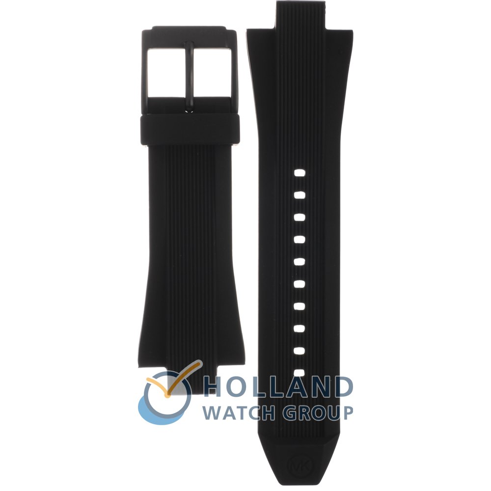 Michael kors hot sale rubber watch strap