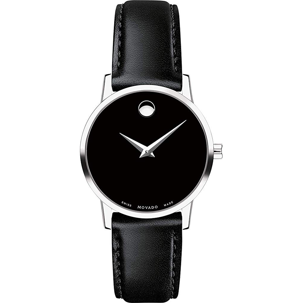 Movado watches women's black best sale