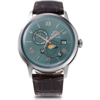 Orient Bambino RA-AK0805E30B Bambino Sun & Moon Watch