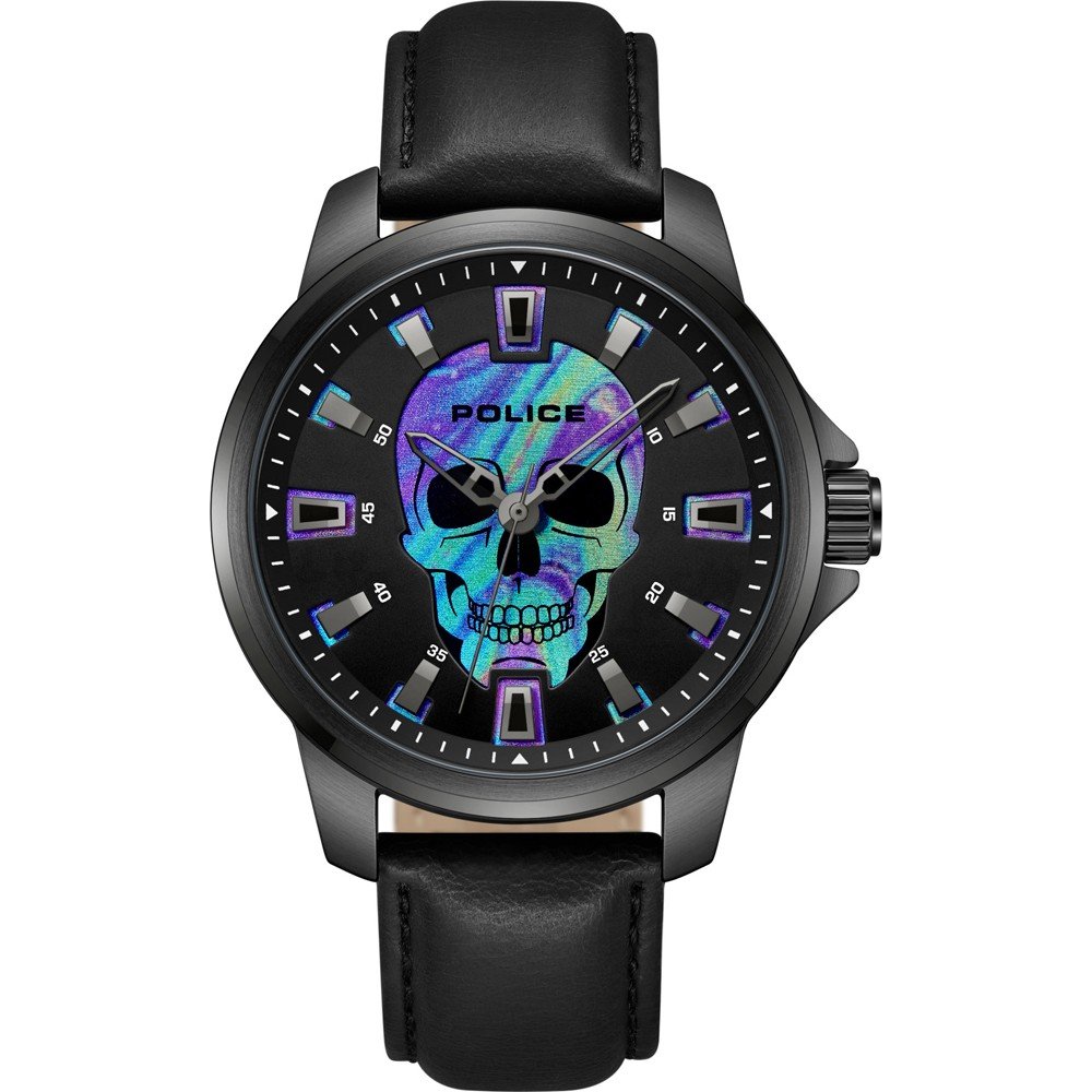 Police 2025 skull watch