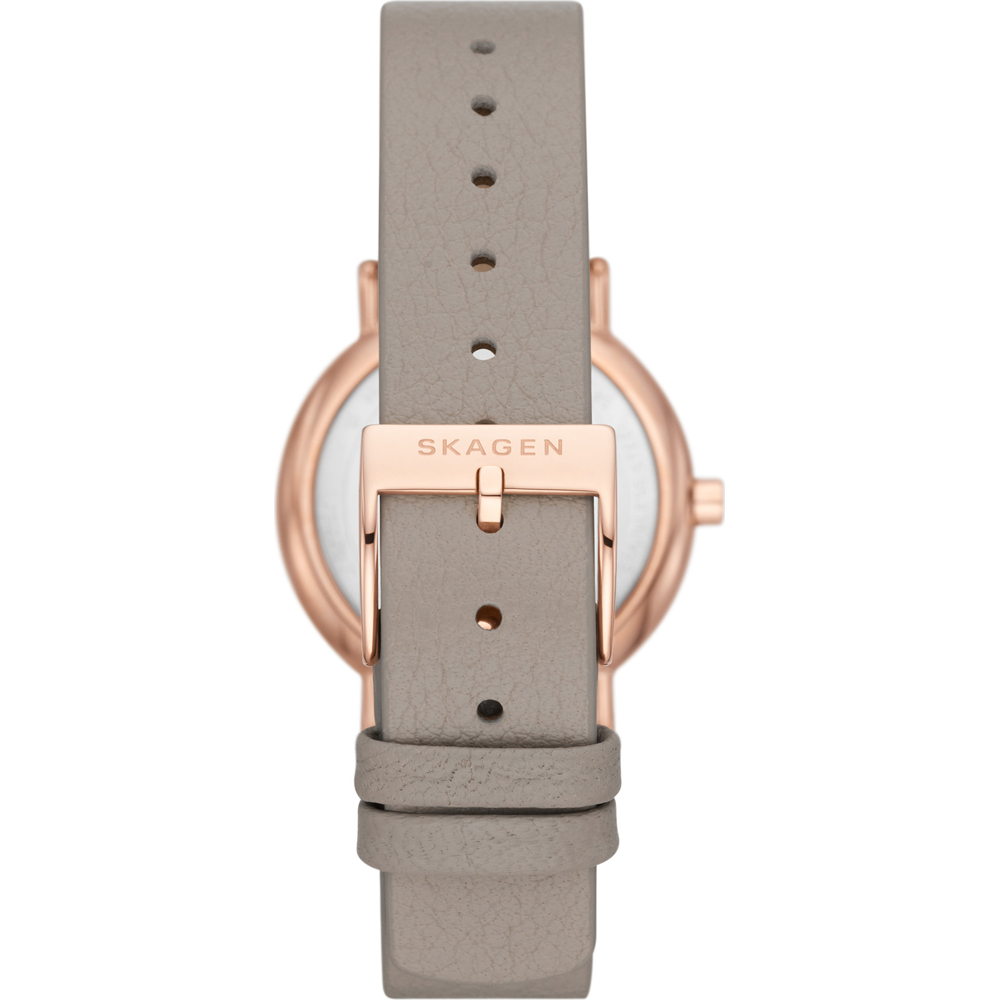 Skagen Women's Signatur Mesh Bracelet Strap Watch, Gold/White Skw2693 at  John Lewis & Partners