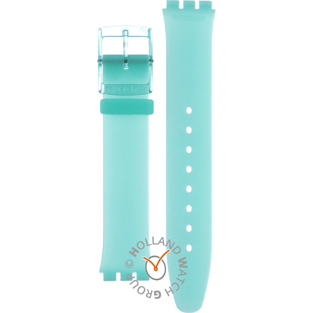 Swatch Skin Bioplastic ASS08L100 Pastelicious Teal Strap