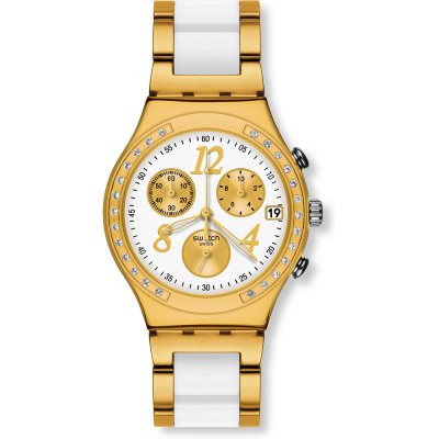 ゴールド】 YGG706G SWATCH IRONY YELLOW MEDAL GOLD vN7SU