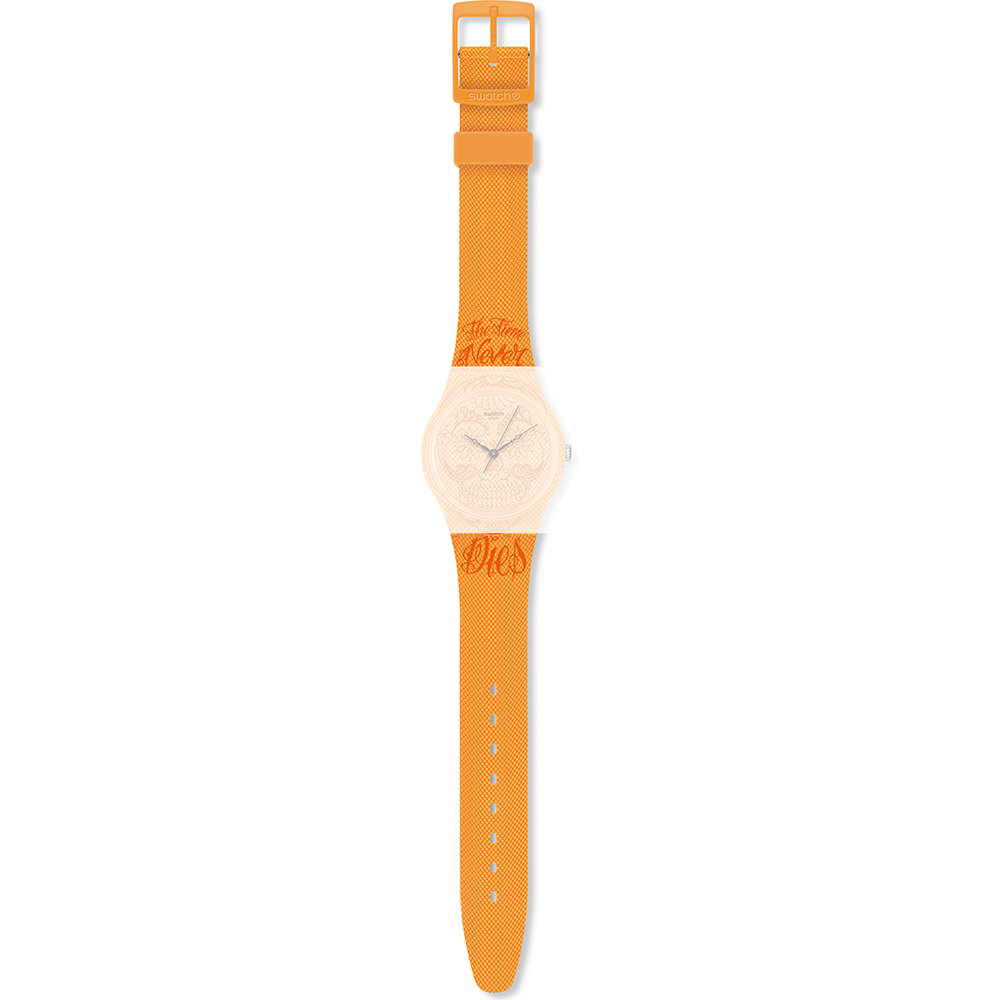 Swatch 2024 orange strap