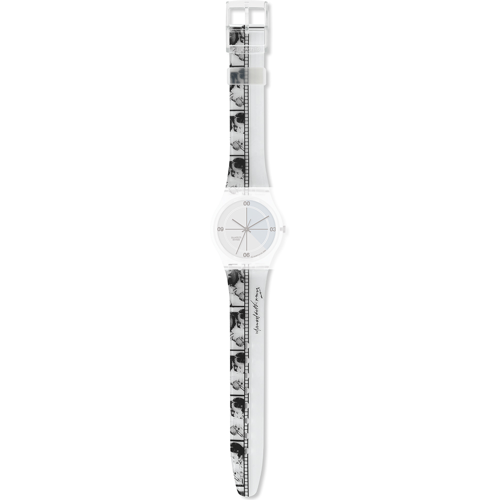 Swatch Plastic - Standard Gent AGK306 GK306 Calling The Past Strap