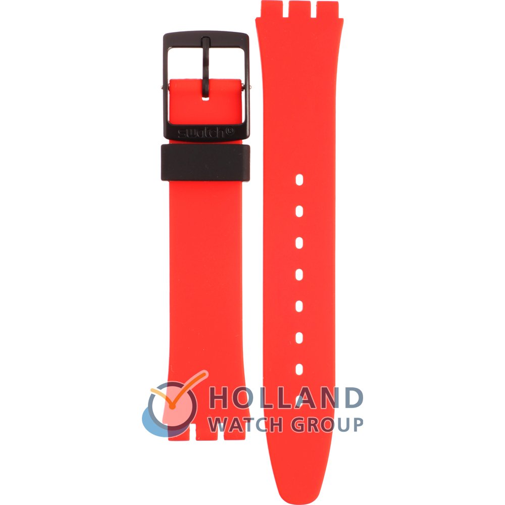 Swatch sale red strap