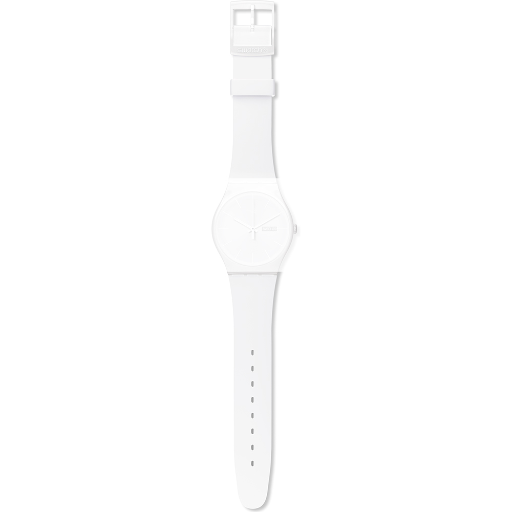 Swatch Plastic - NewGent ASUOW701 SUOW701 White Rebel Strap