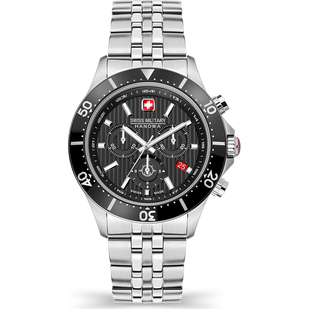 EAN: SMWGI2100701 • 7620958005938 Land Military • Flagship Chrono Swiss Hanowa Watch X
