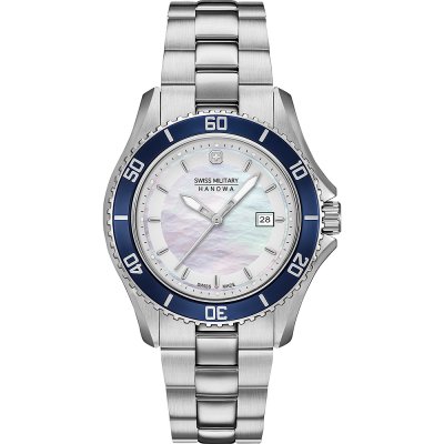 7620958009493 EAN: Ocean SMWGN0001182 Aqua Swiss Watch • Military Pioneer • Hanowa
