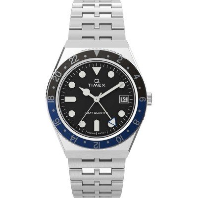 Timex Q TW2V38100 Q Diver GMT Watch