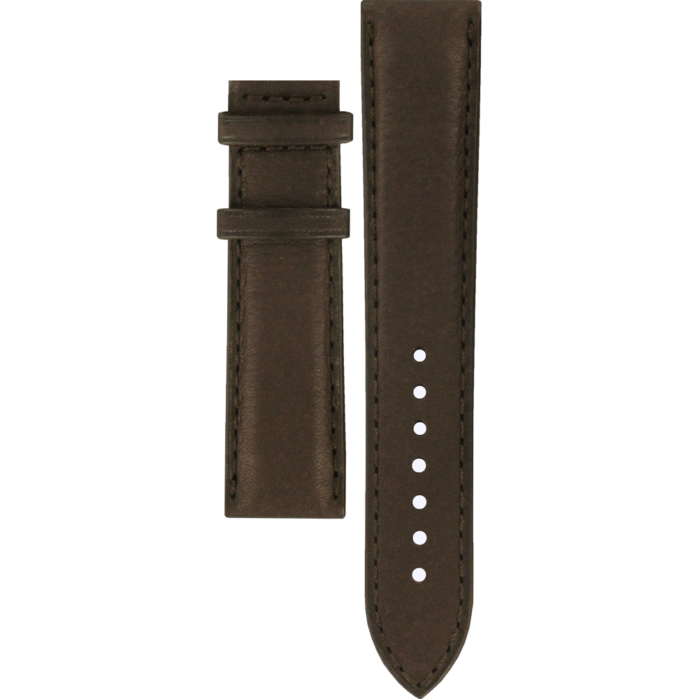 Exelent Half-Padded, Croco Design Leather Watch Strap Perfect For ''TISSOT''  Watches Tan 22