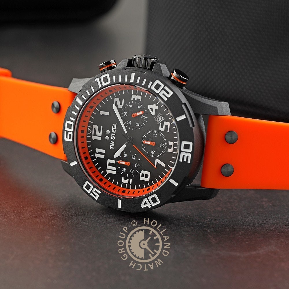 Tw steel hotsell orange watch